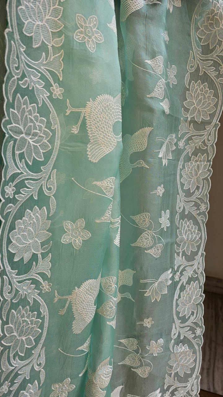 Beautiful Organza Silk Saree