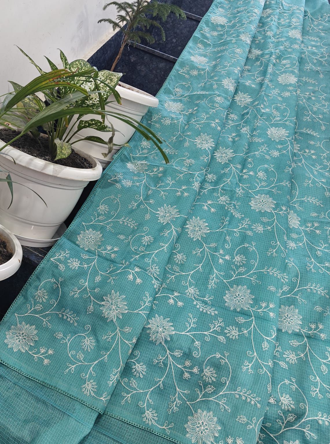 soft kota doria saree