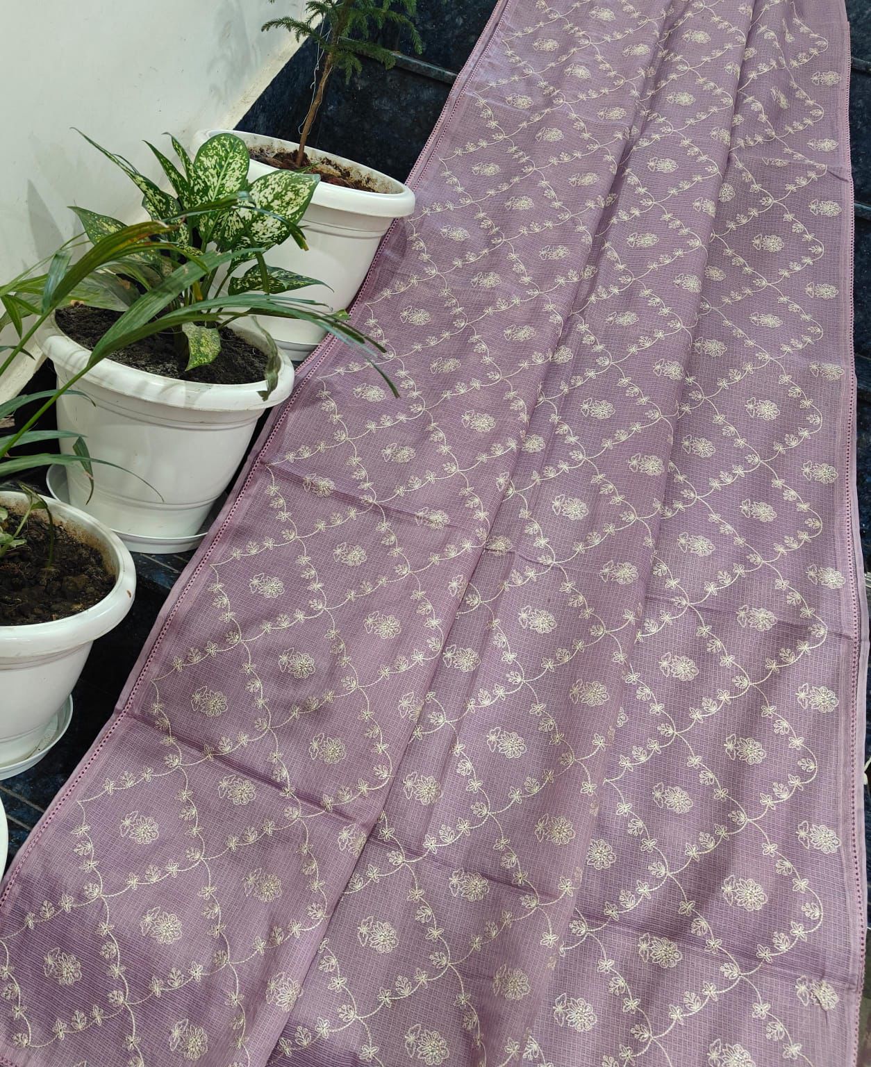soft kota doria saree