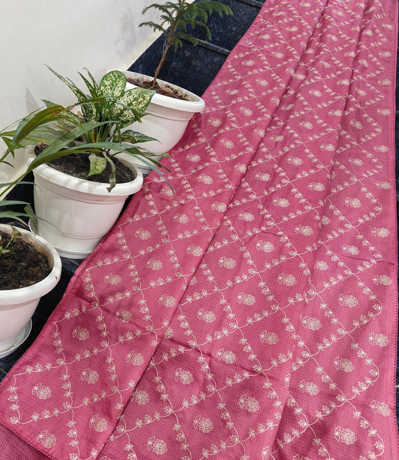 soft kota doria saree