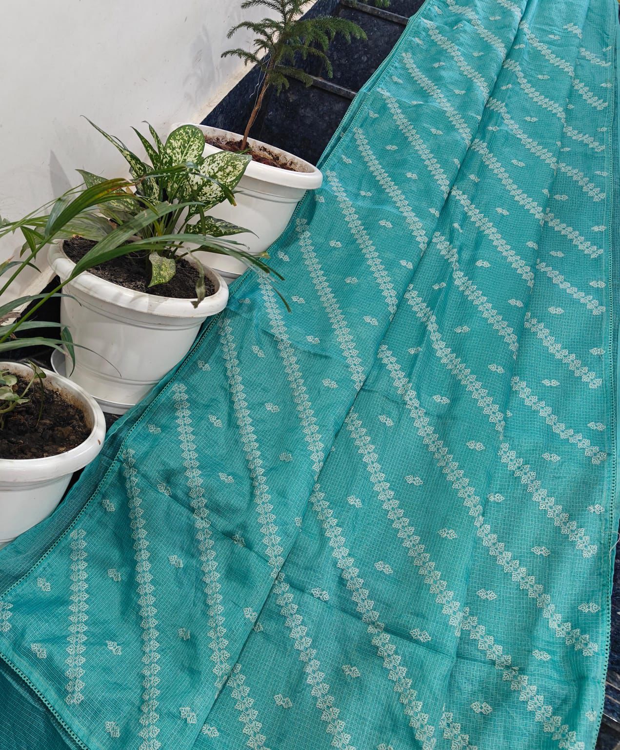 soft kota doria saree