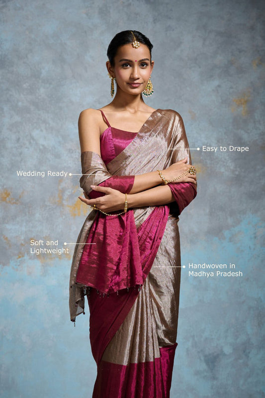 Banarasi Katan Tissue Silk Saree