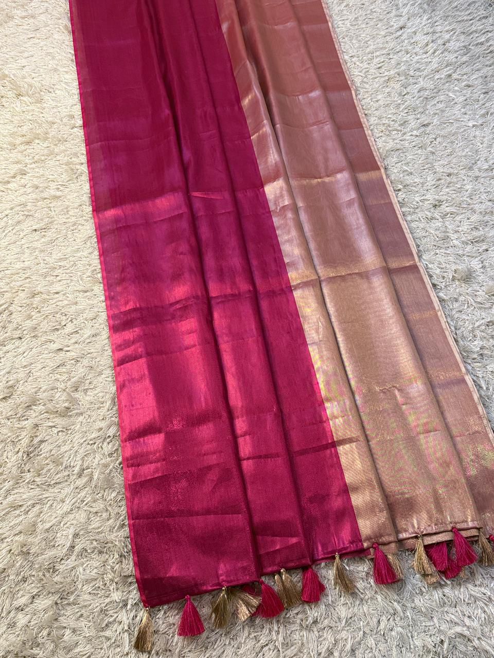 Banarasi Katan Tissue Silk Saree