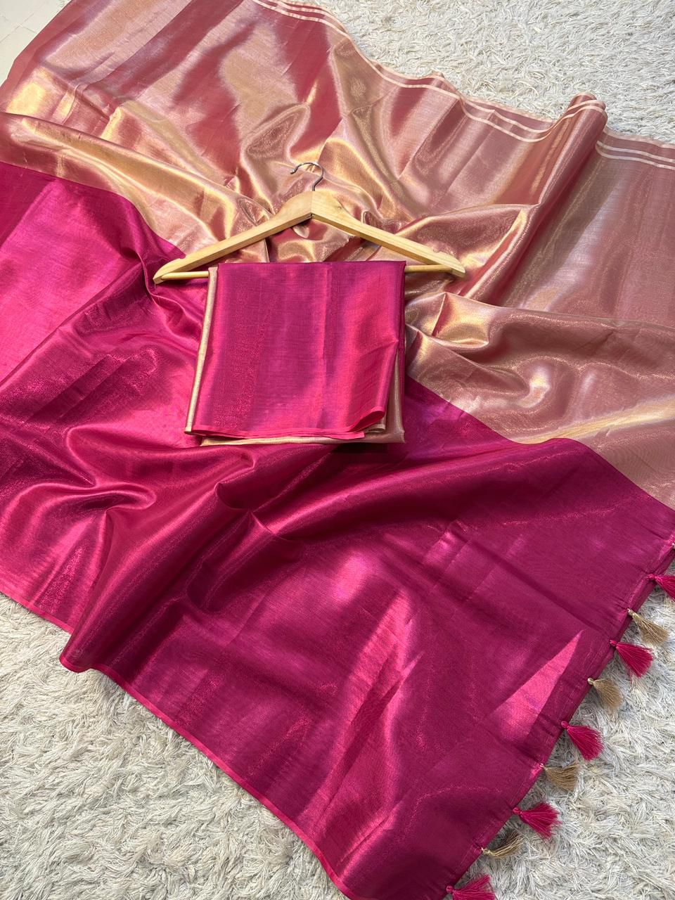 Banarasi Katan Tissue Silk Saree