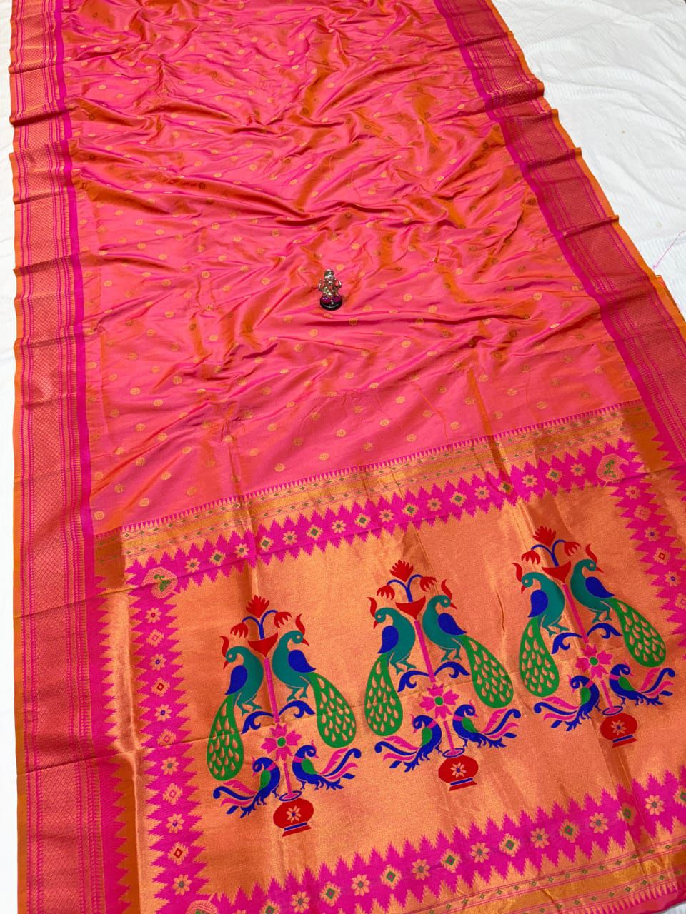 Bhoomi Kadiyal Paithani Saree