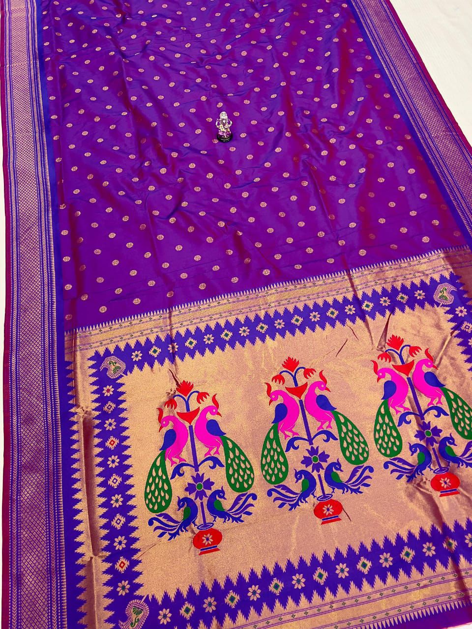 Bhoomi Kadiyal Paithani Saree