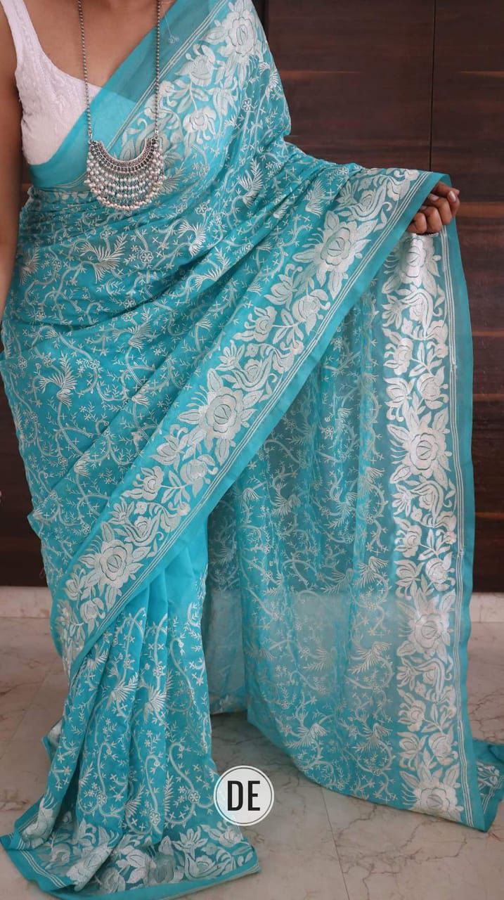 Beautiful Organza Silk Saree