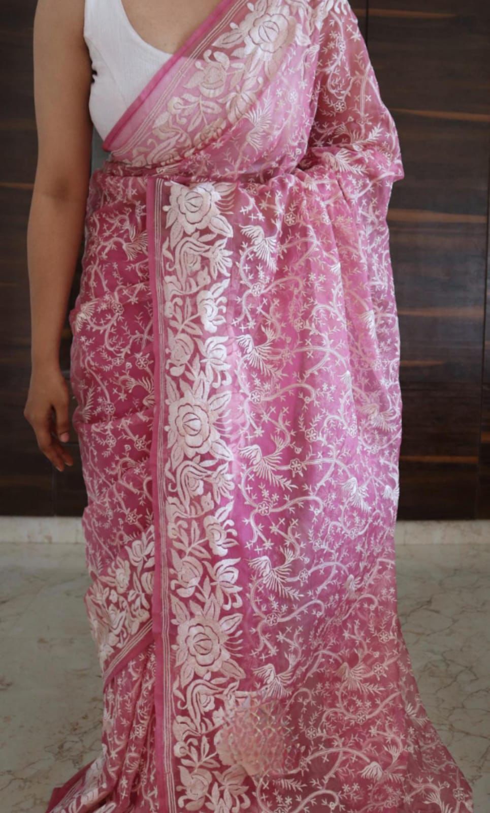 Beautiful Organza Silk Saree