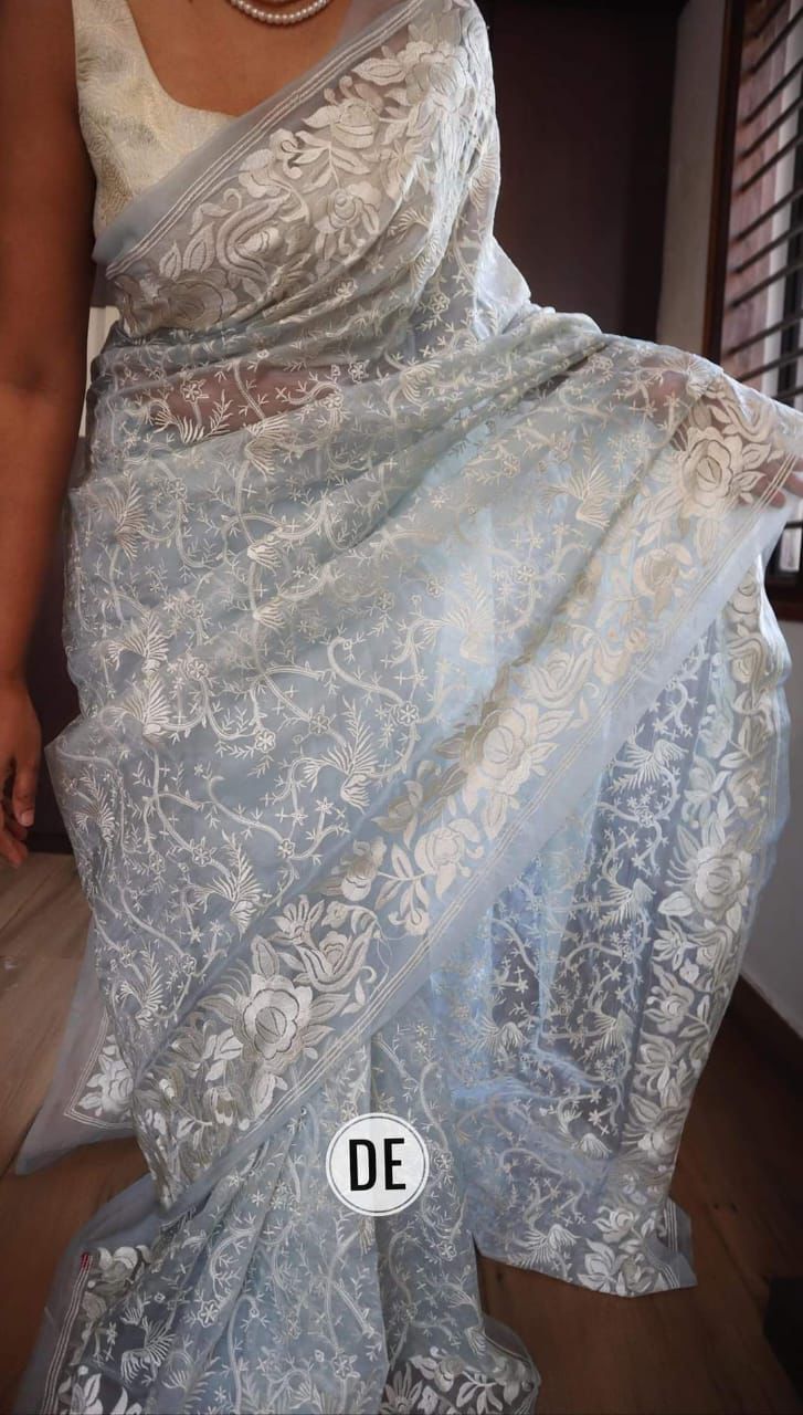 Beautiful Organza Silk Saree