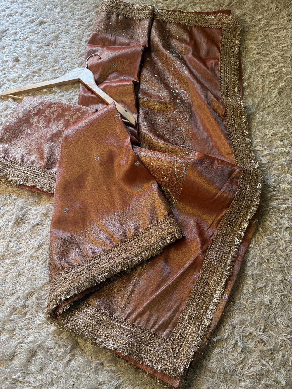 Banarasi Katan Tissue Silk Saree