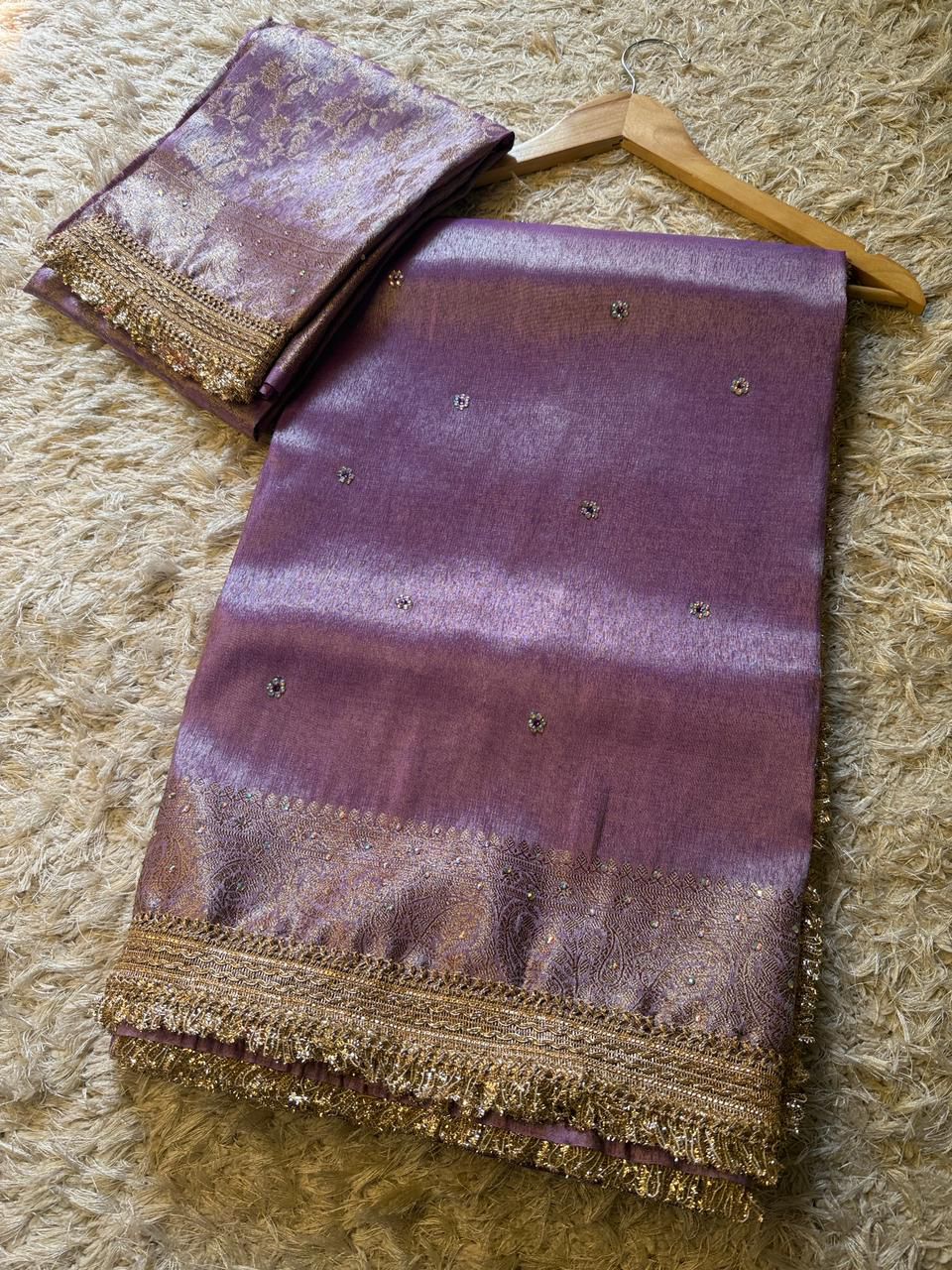 Banarasi Katan Tissue Silk Saree