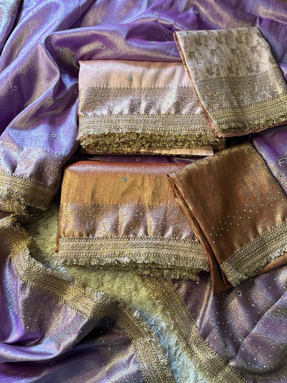 Banarasi Katan Tissue Silk Saree