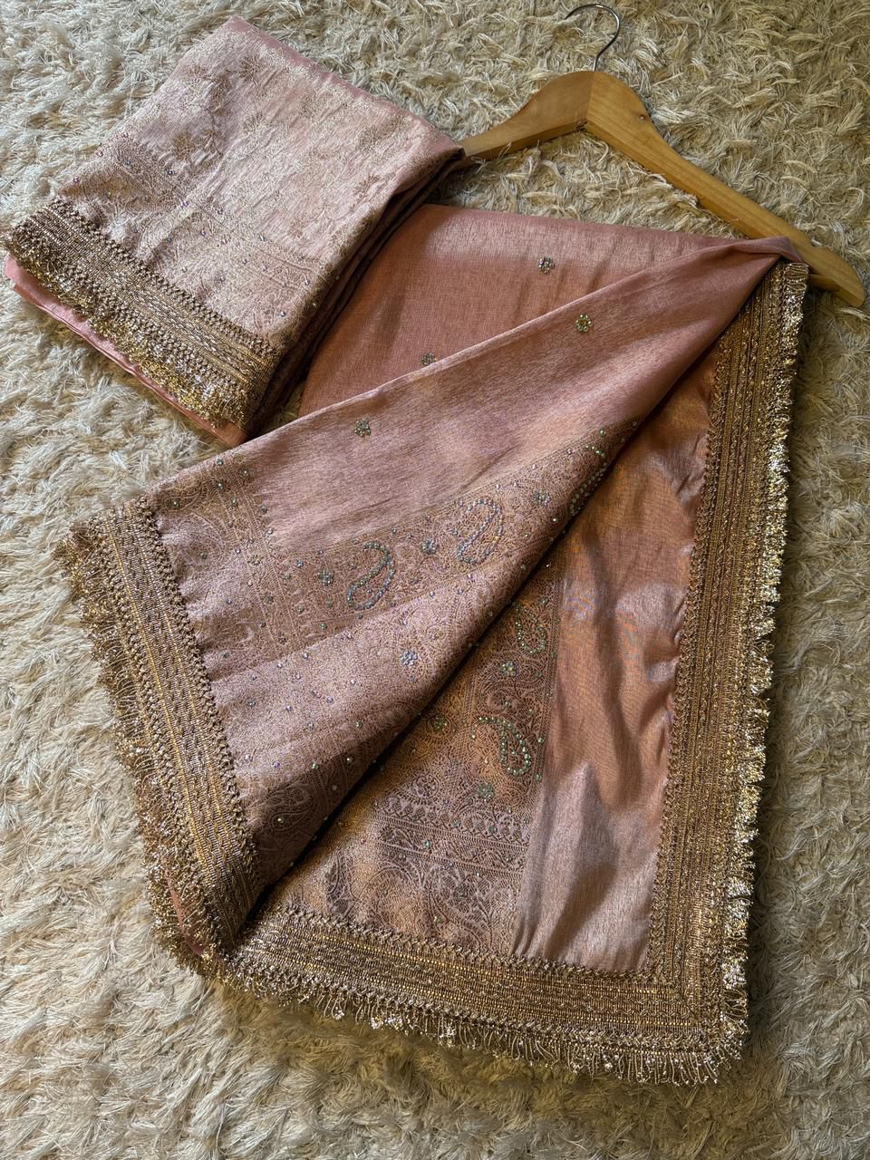 Banarasi Katan Tissue Silk Saree