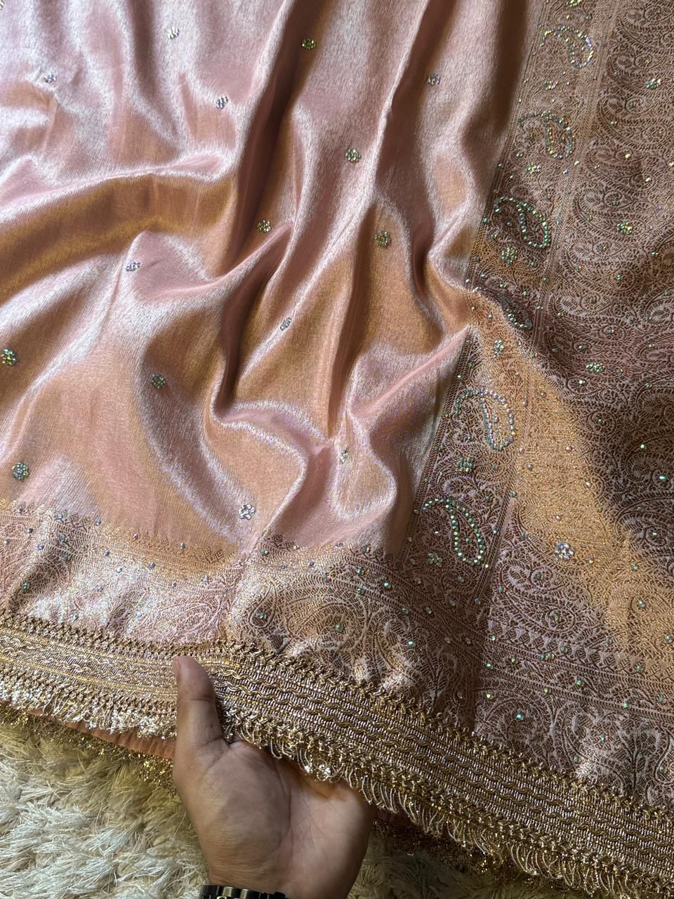 Banarasi Katan Tissue Silk Saree