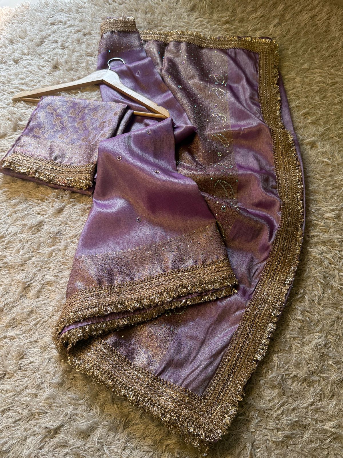 Banarasi Katan Tissue Silk Saree