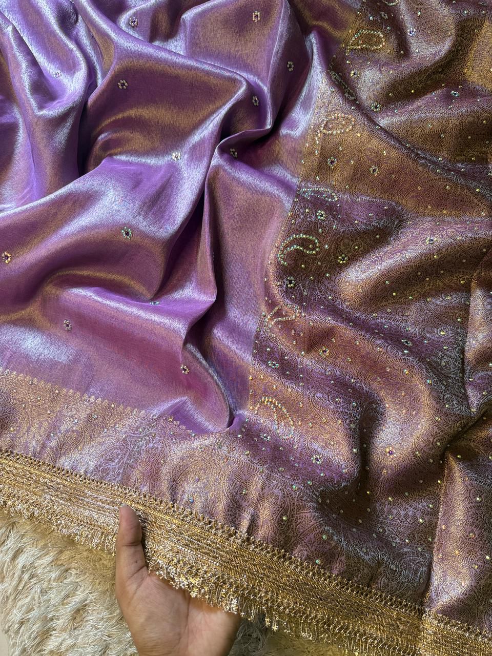 Banarasi Katan Tissue Silk Saree