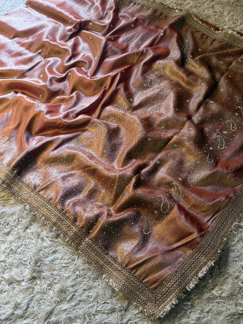 Banarasi Katan Tissue Silk Saree