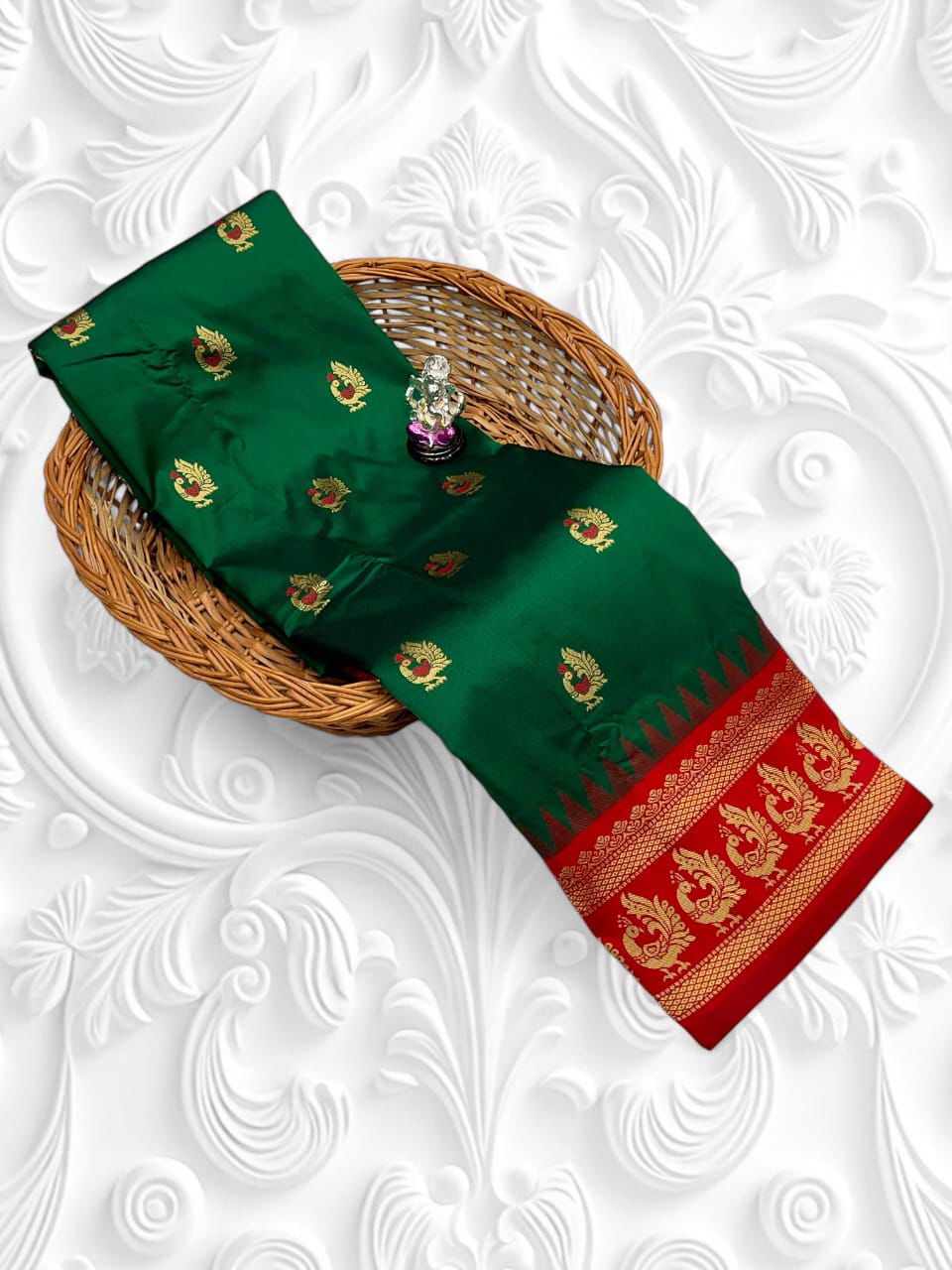 Gouri Gadwal Paithani Saree