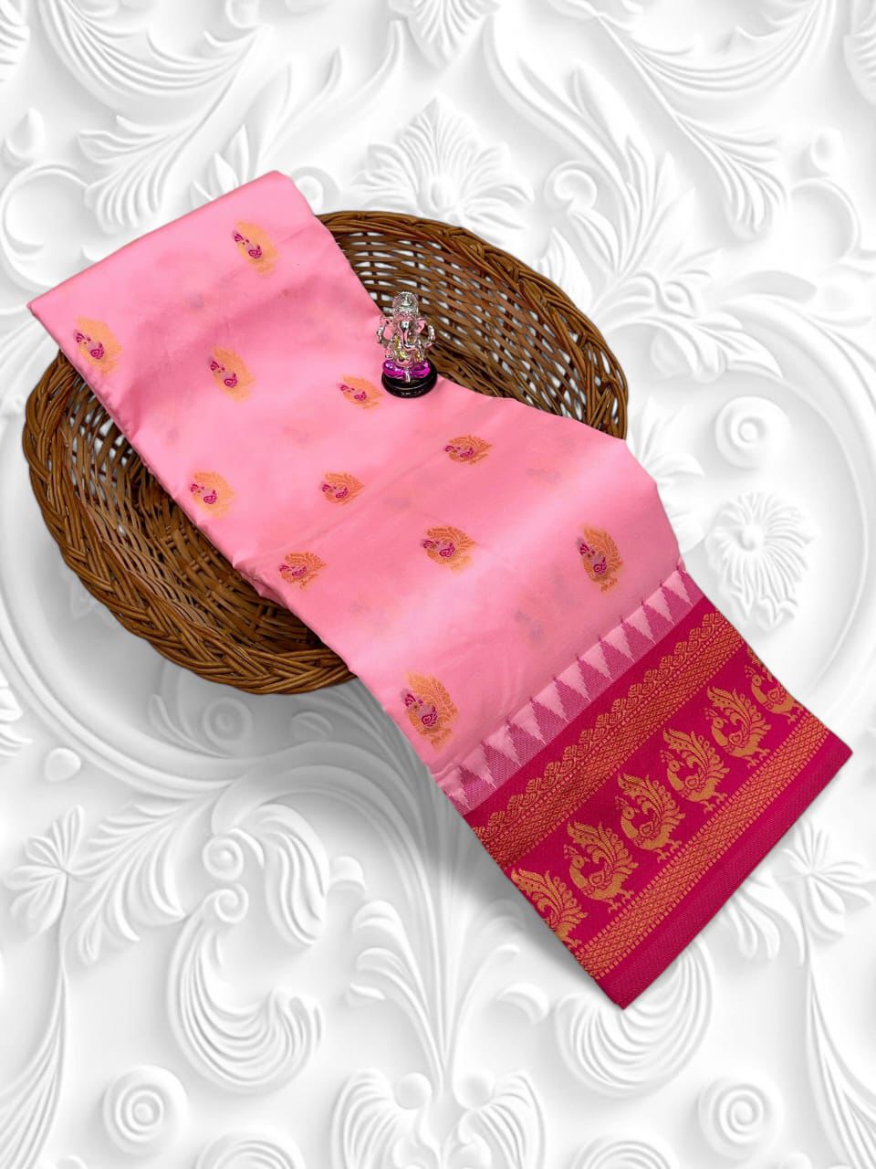 Gouri Gadwal Paithani Saree