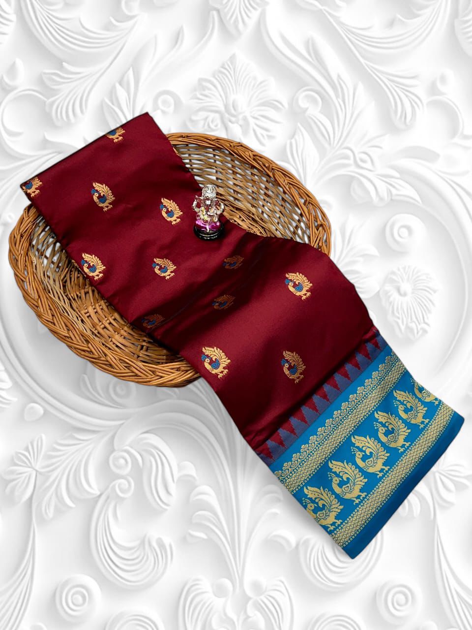 Gouri Gadwal Paithani Saree