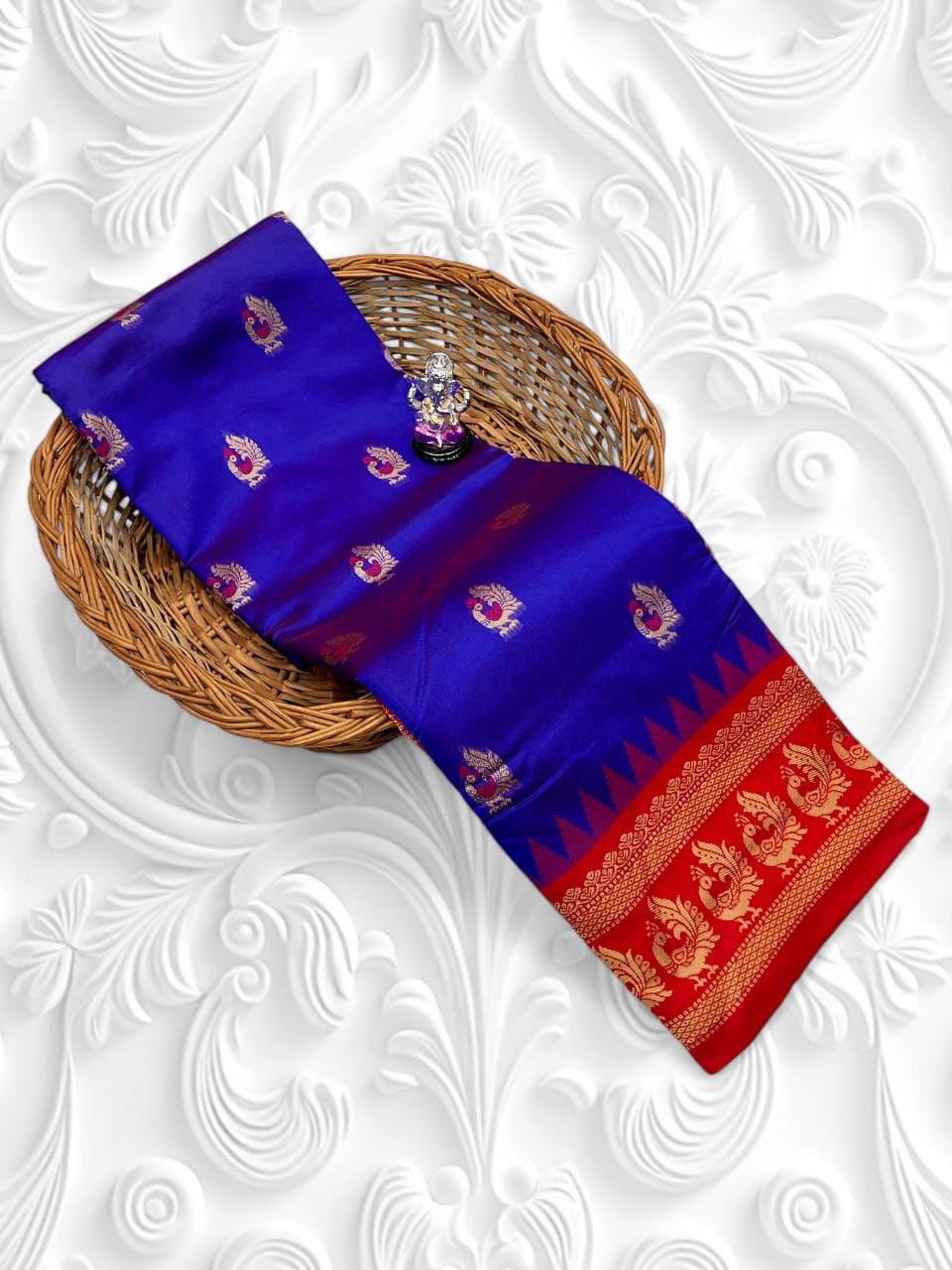 Gouri Gadwal Paithani Saree