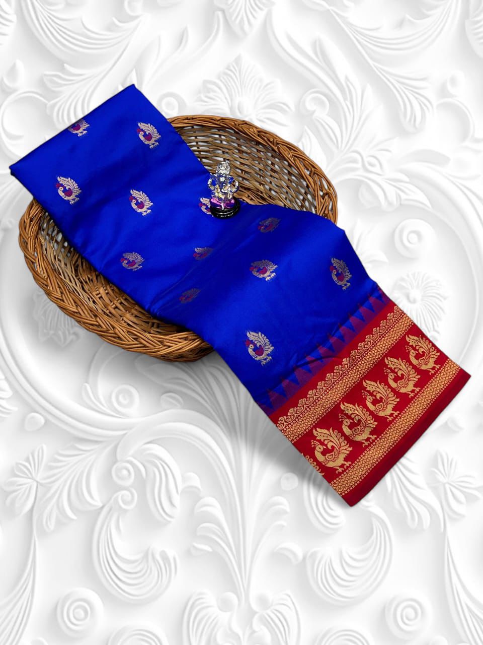 Gouri Gadwal Paithani Saree