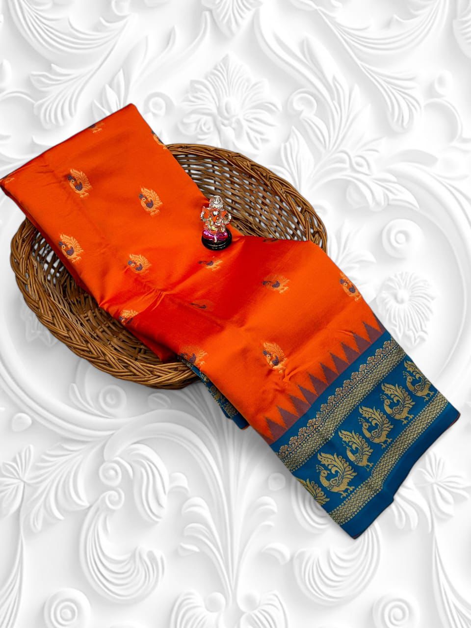 Gouri Gadwal Paithani Saree