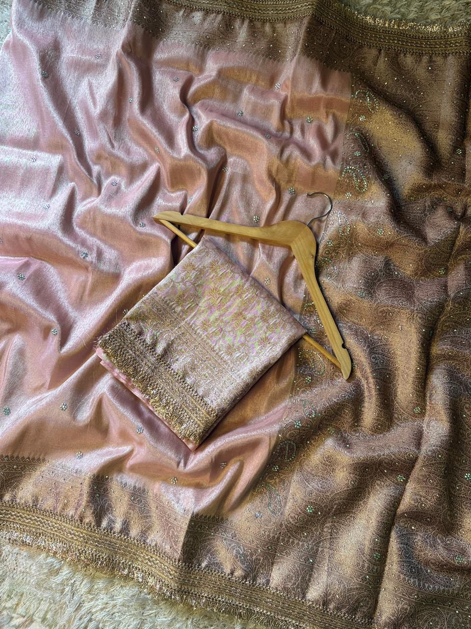 Banarasi Katan Tissue Silk Saree