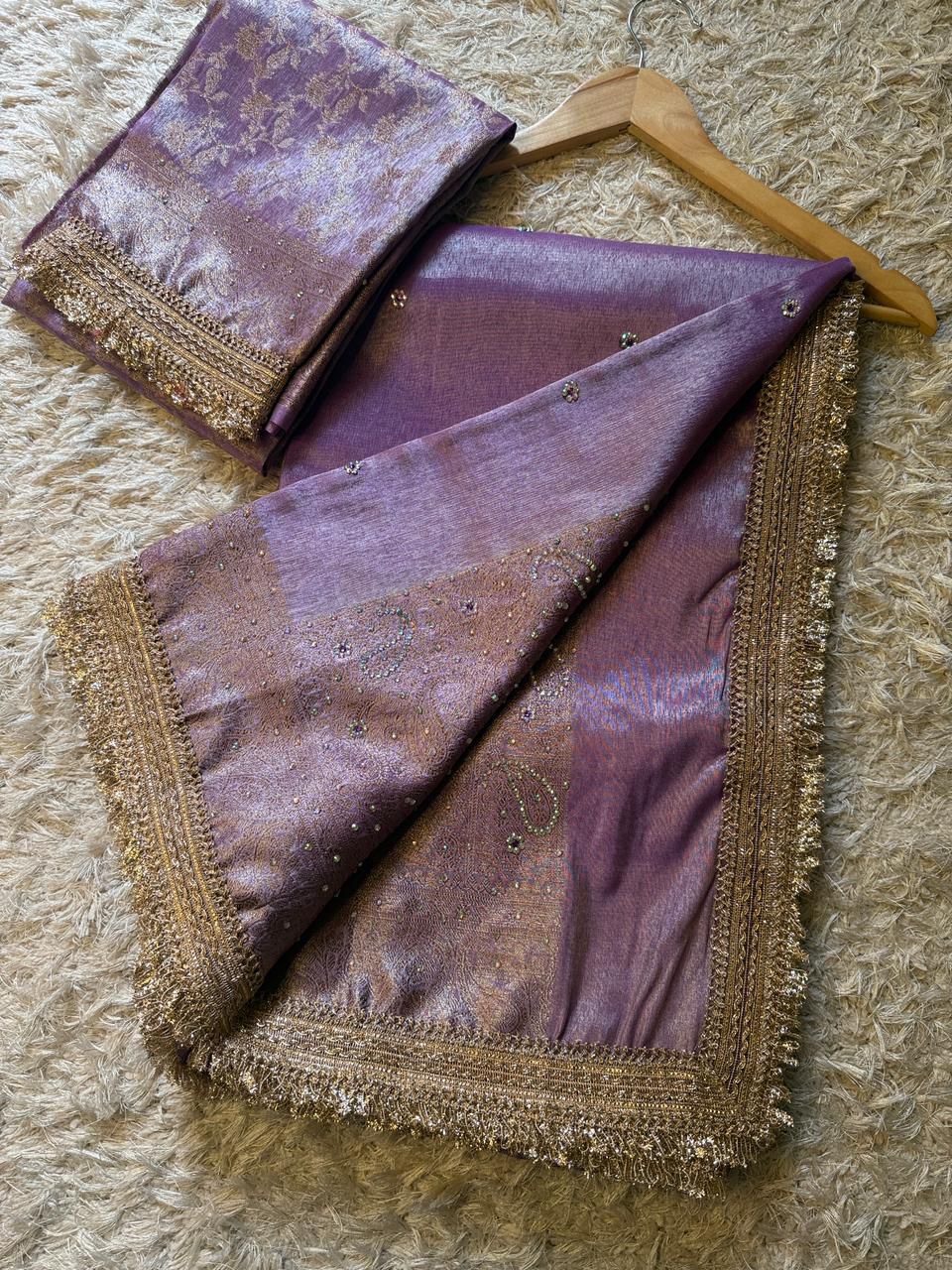 Banarasi Katan Tissue Silk Saree