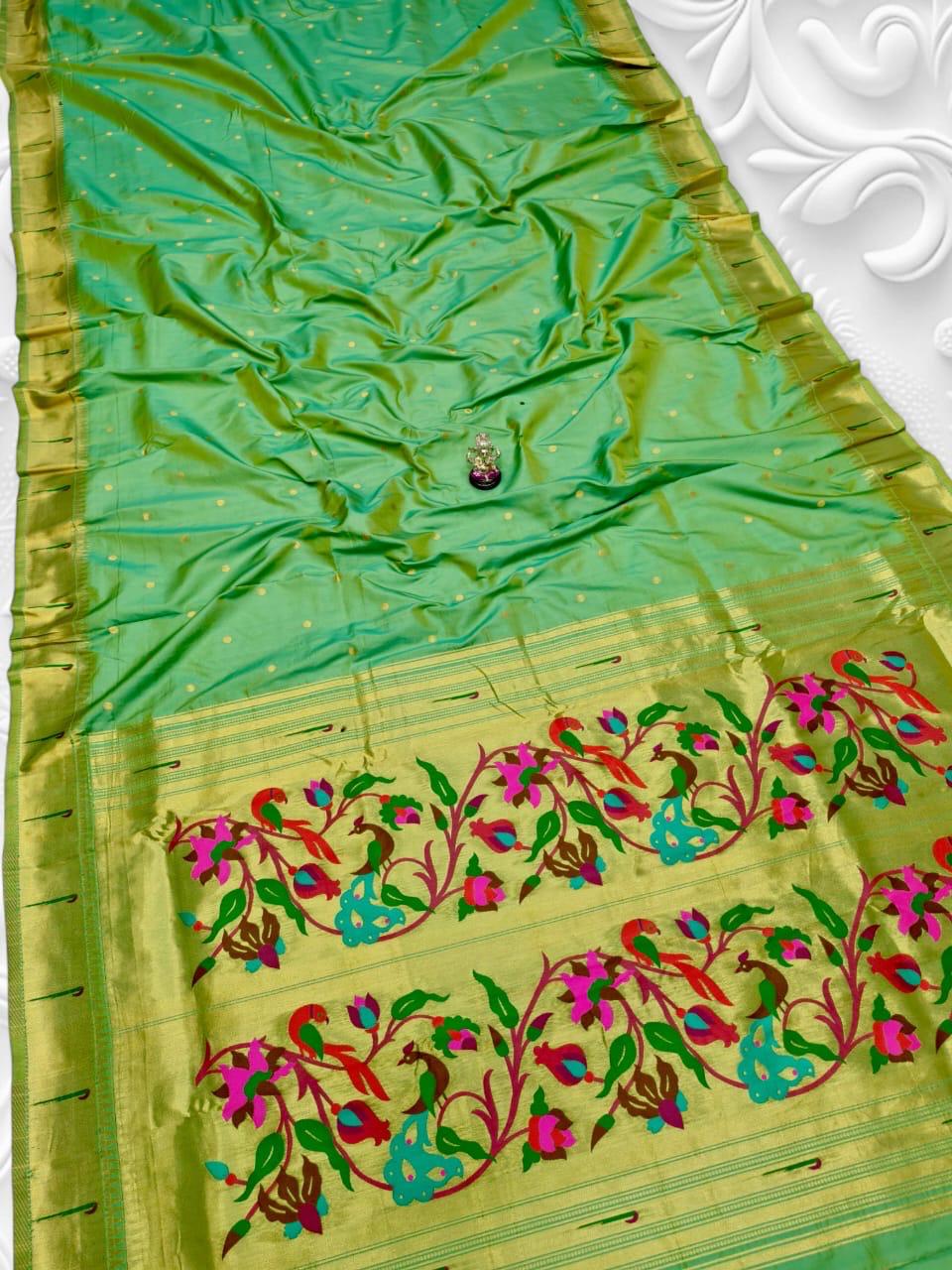 Gouri Muniya Paithani Saree