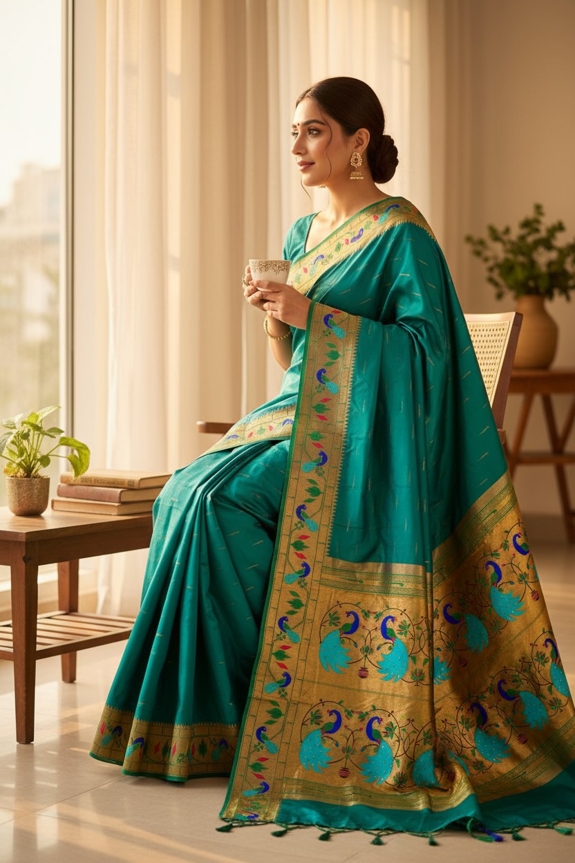 Anvika Brocade Saree