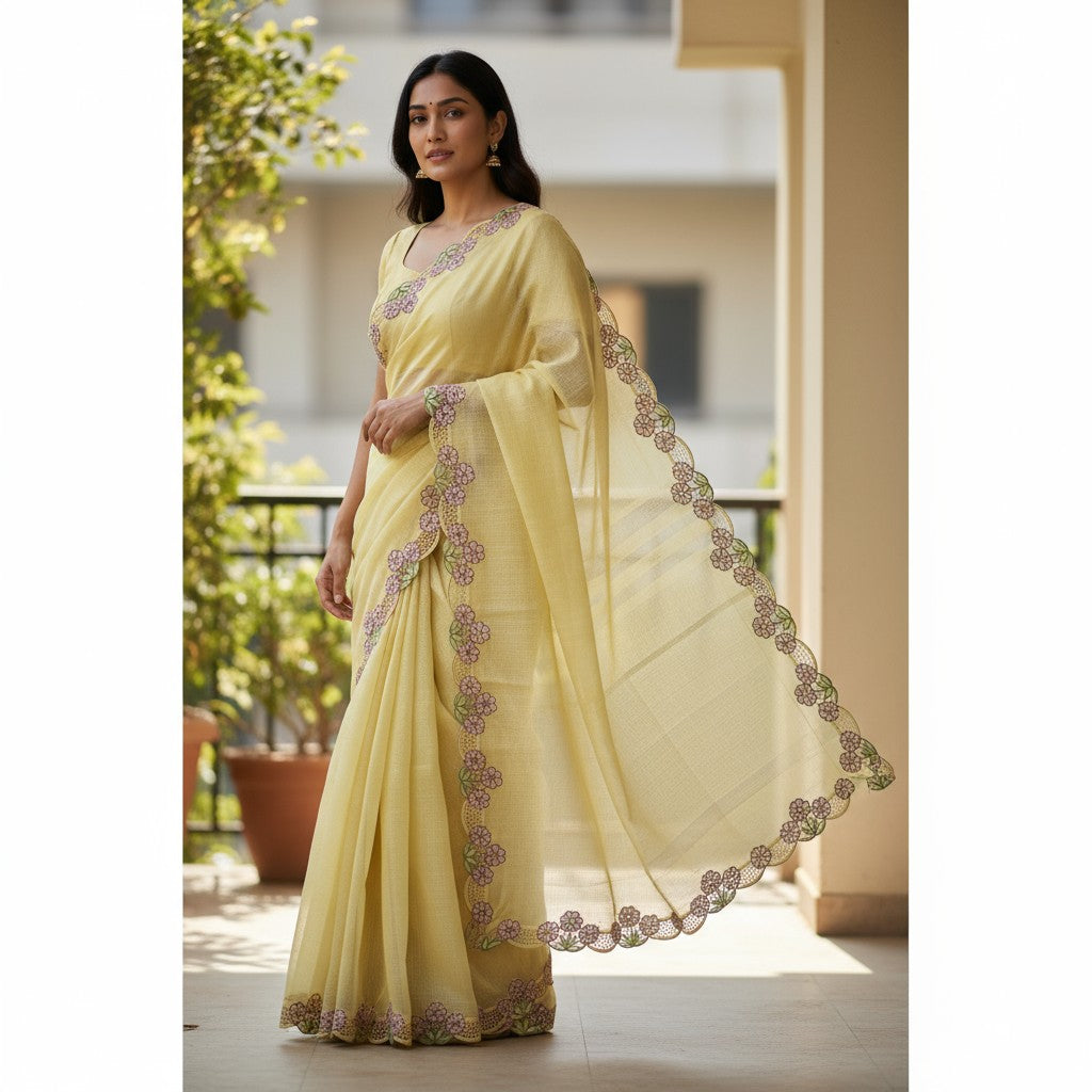 Beautiful Kota Silk Saree