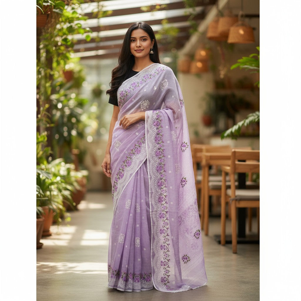 Pure Kota Doria Saree