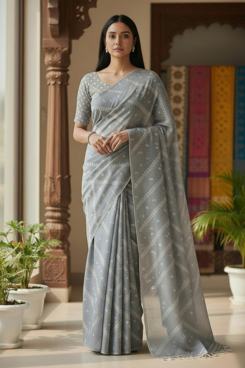soft kota doria saree
