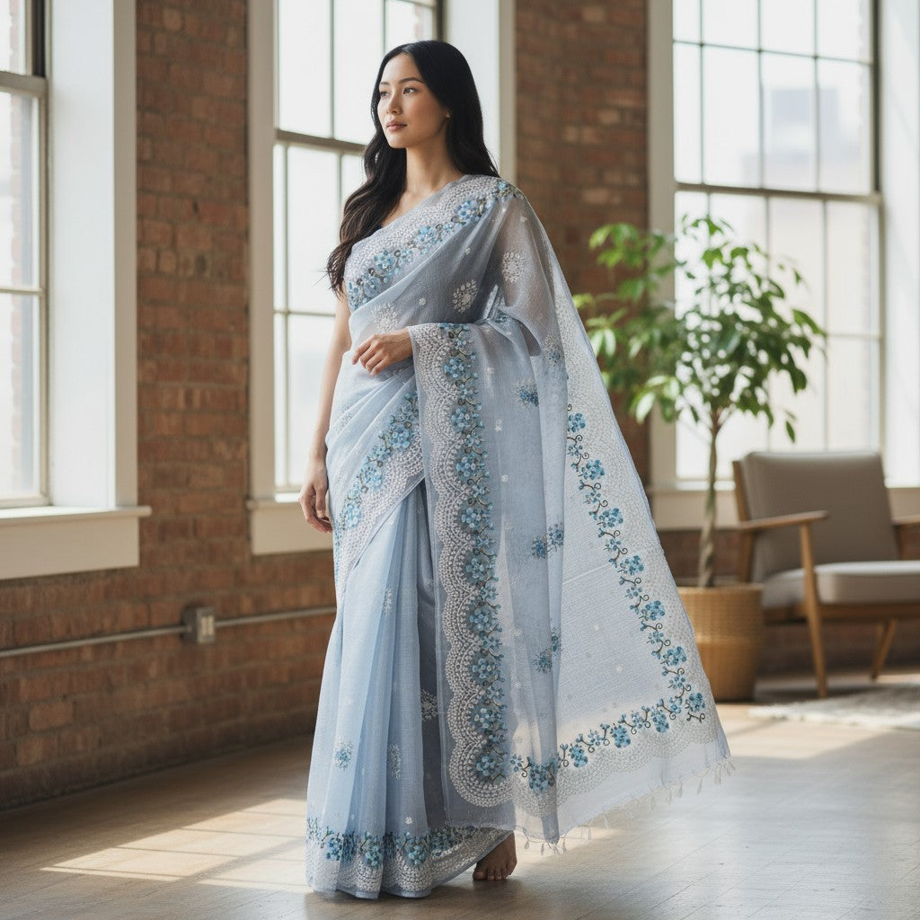 Pure Kota Doria Saree